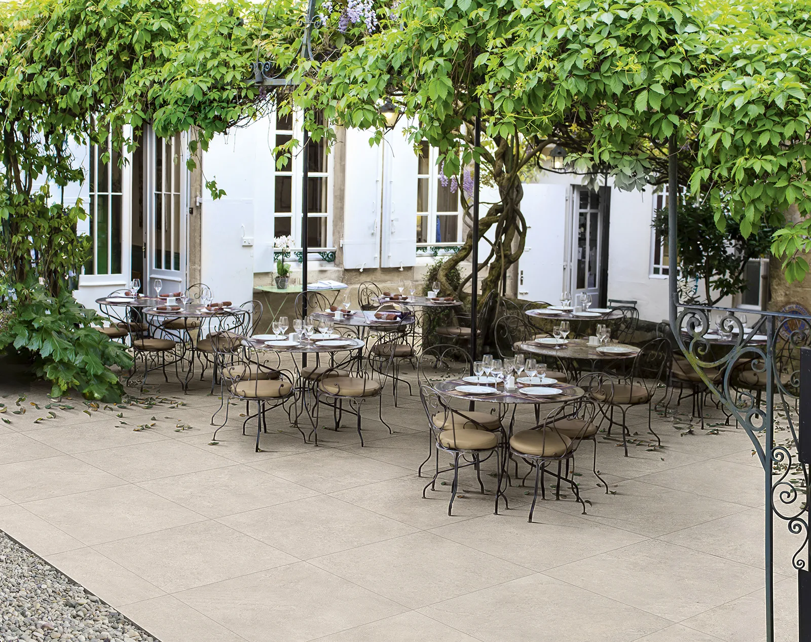 Tagina Pierre d'Avignon Gris 90x90 – Outdoor